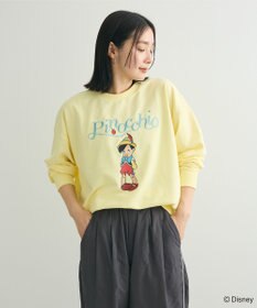 Green Parks ピノキオ／刺繍ミニ裏毛プルオーバー