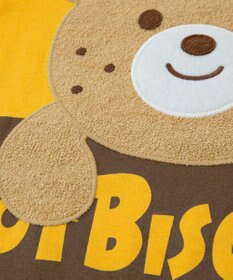 MIKI HOUSE HOT BISCUITS 【80-120cm】 ロゴ×キャラクター 長袖Tシャツ