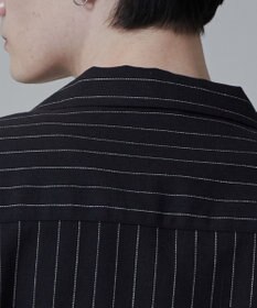 WEGO 【ユニセックス着用アイテム/手洗い可/SETUP可】リネンレーヨンオープンカラーシャツ（S）