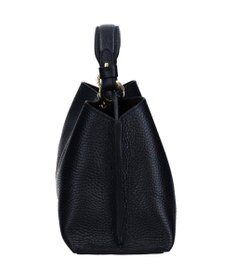 INTER-CHAUSSURES 【LORISTELLA】レザーハンドルセンターシームハンドバッグ