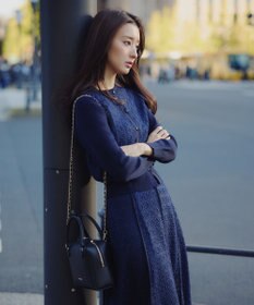 TOCCA ECLAT CARRE LEATHERBAG レザーバッグ