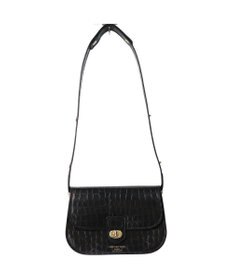 INTER-CHAUSSURES 【CHRISTIAN VILLA】フラップタイプレザーショルダーバッグ