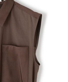 ICB L 【WEB＆一部店舗限定】 AiryTypewriter ノースリーブワンピース