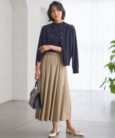 23区 S 【Oggi4月号掲載/洗える】プレミアムビオコットン 半袖 ニット