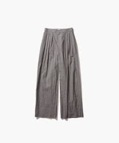 ATON WRINKLES COTTON | ワイドパンツ