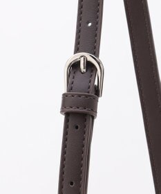 LA BAGAGERIE ソフトエナメル2WAYハンドバッグ Mサイズ