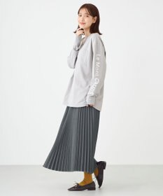 SHARE PARK LADIES 【UNISEX】吸水速乾 ショルダーロゴロングスリーブTシャツ（S・Mサイズ）