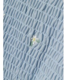 earth music&ecology フラワー刺繍ブラウス