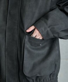 WEGO 【ユニセックス着用ITEM】エコレザー2WAYフライトジャケット