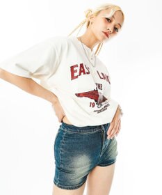 WEGO 【ユニセックス着用ITEM】グラフィックヘンリーネックT（SS）