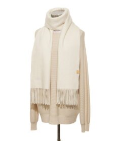 MOONBAT WEB限定【洗える】ミエル (miel) カシミヤ100％ 無地ストール