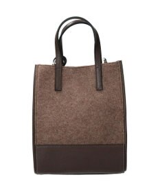 INTER-CHAUSSURES 【RIPANI】レザーハンドルフェルトバッグ