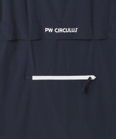 PW CIRCULUS 【撥水加工 / 小さくまとまる】【UNISEX】オーバーサイズ パッカブルベスト ゴルフウェア メンズ レディース
