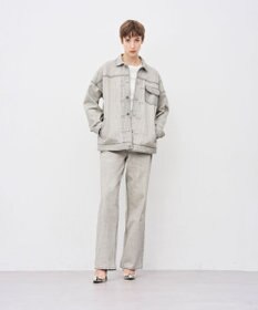 uncrave 【upper hights×uncrave】THE NIECE ストレートデニムパンツ