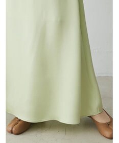 Green Parks AnriettMusee サテンナロースカート