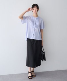 YECCA VECCA フリルデザインブラウス