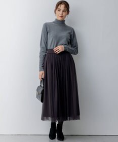 組曲 S ルーズフィットタートル ニット