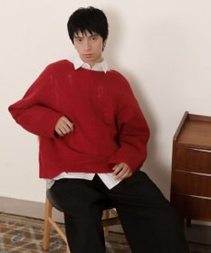 WEGO ダブルガーゼダメージプルオーバー