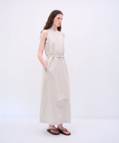 ATON CRISPY LINEN | タンクトップドレス
