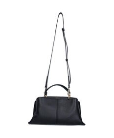 INTER-CHAUSSURES 【LORISTELLA】レザーハンドルセンターシームハンドバッグ