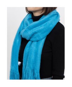 UNBILLION カシュネ cache nez / アクアミノラッセルミンク起毛ストール