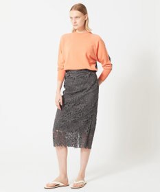 BEIGE， NARCISSUS / レーススカート