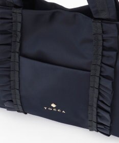 TOCCA 【撥水】FRILL A4 NYLONTOTE トートバッグ