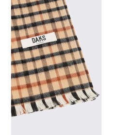 DAKS ハウスチェックシルクマフラー