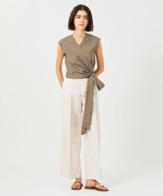 BEIGE， 【S-size・otonaMUSE7月号掲載】HYDRANGEA / カシュクールブラウス