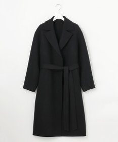 23区 S 【R(アール)】ウールメルトンリバー ロング ラップコート