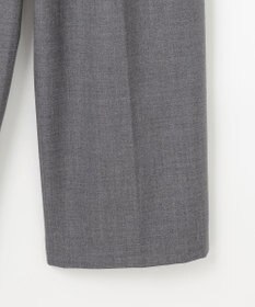 J.PRESS LADIES 【洗える】ANASTASIA milled ツータック ワイド パンツ