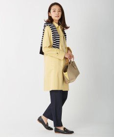 J.PRESS LADIES 【洗える】KATE パネルボーダー ボートネック ニット