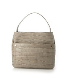 LA BAGAGERIE クロコエンボス2WAYバッグ