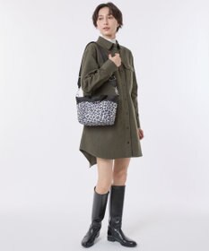 LeSportsac SMALL BUCKET TOTE/ニュートラルレオパード