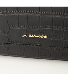 LA BAGAGERIE クロコエンボス2WAYバッグ
