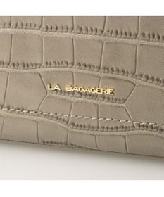 LA BAGAGERIE クロコエンボス2WAYバッグ