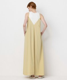 NAVE 【Nave・洗える/撥水加工/ストレッチ素材】ライトタフタ  キャミドレス