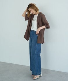 YECCA VECCA ハーフスリーブライトジャケット