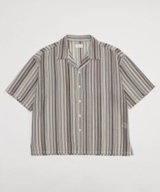 WEGO ストライプメッシュBIGシャツ（SS）