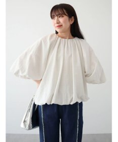 Green Parks ・ELENCARE DUE バルーンブラウス