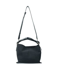 INTER-CHAUSSURES 【LORISTELLA】レザーハンドルキャンバスバッグ