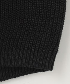 自由区 【XSサイズ～/洗える】リネンミドルゲージボートネック ニット