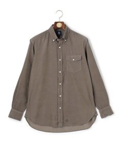J.PRESS MEN コーデュロイ パッチフラップシャツ / B.D.