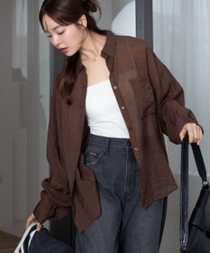 WEGO 【2026年春夏新作】シアーシャツ