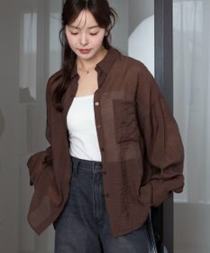 WEGO 【2026年春夏新作】シアーシャツ