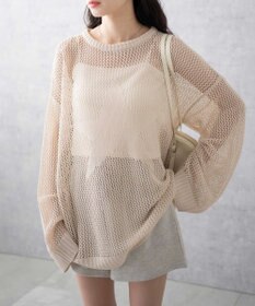 WEGO スターメッシュニットプルオーバー