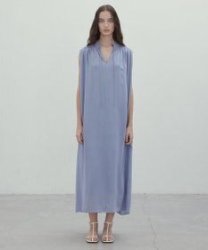 BEIGE， 【洗える】MUSCARI / ソフトシルクスキッパードレス