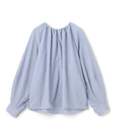 BEIGE， 【洗える】CROISETTE / ジャカードブラウス