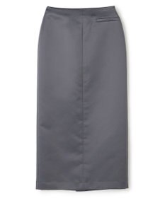 uncrave ラスターサテン スカート（uncrave WHITE）