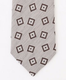 JOSEPH ABBOUD 【イタリア生地・日本製】スクエアメランジ ネクタイ